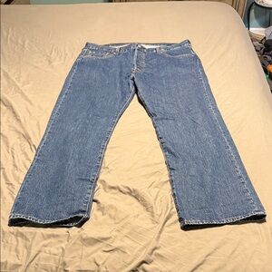 Levi's Relaxed Fit Blue Jeans for Men. 501’s